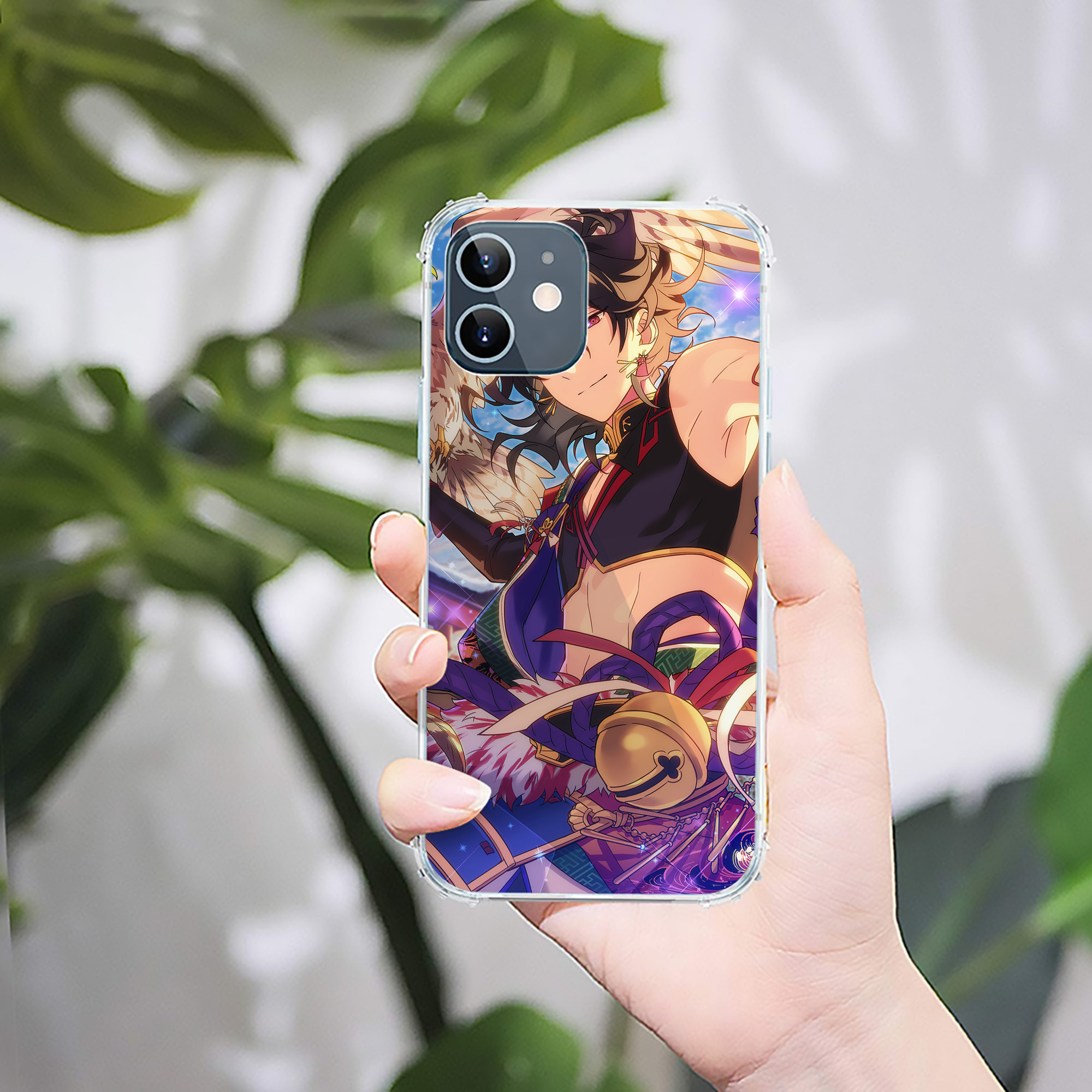 （画像用） あんさんぶるスターズ! Ensemble Stars 【iPhone 12シリーズ対応】透明スマホケース（クリアソフトケース）